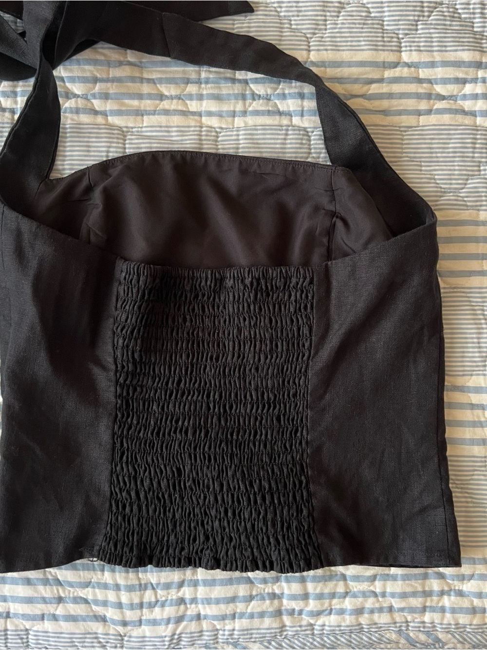 Reformation malika linen halter top - Picture 3 of 5